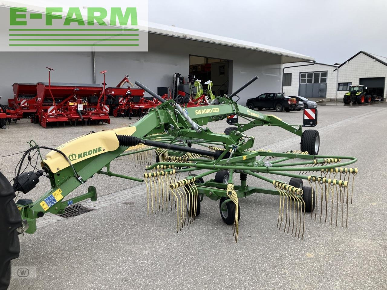 Vālotājs/ Ārdītājs Krone swadro ts 680: foto 8