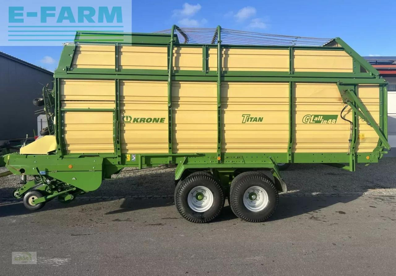Krone titan 6/48 gl all in im guten zustand - mit zusätzlichen tasträdern hinter der pick-up - Savācējpiekabe: foto 2 Krone titan 6/48 gl all in im guten zustand - mit zusätzlichen tasträdern hinter der pick-up - Savācējpiekabe: foto 2