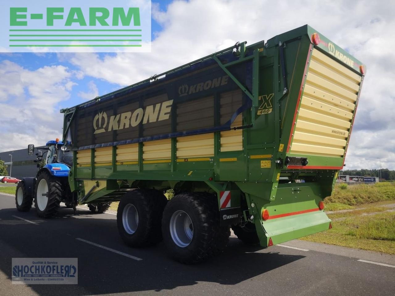 Krone tx 460 - Lauksaimniecības piekabe-pašizgāzējs: foto 1 Krone tx 460 - Lauksaimniecības piekabe-pašizgāzējs: foto 1