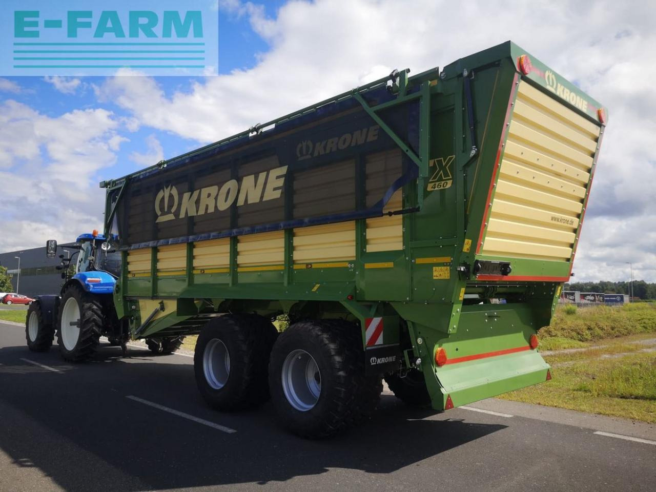 Krone tx 460 - Lauksaimniecības piekabe-pašizgāzējs: foto 1 Krone tx 460 - Lauksaimniecības piekabe-pašizgāzējs: foto 1
