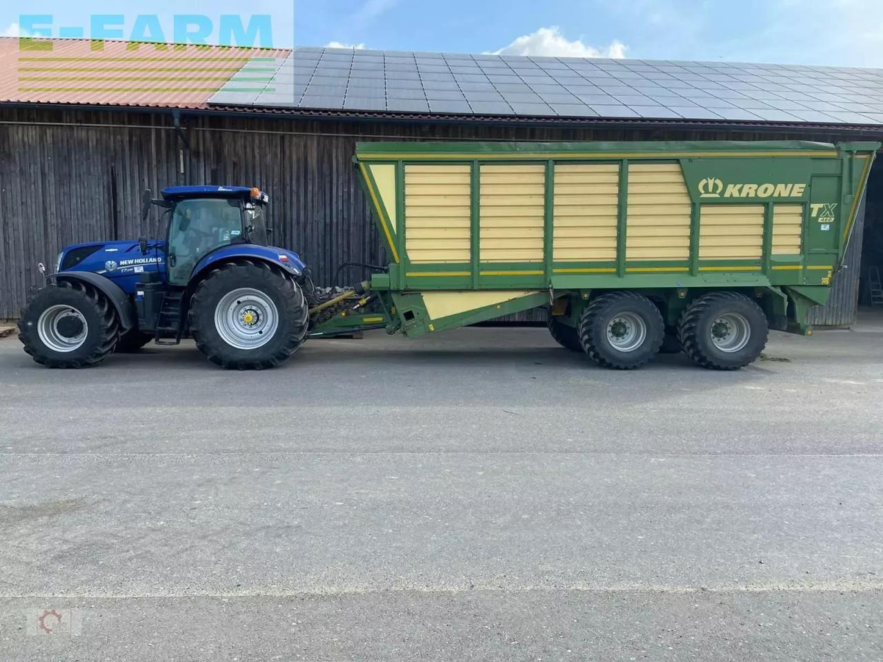 Krone tx 460 häcksel transportwagen zwangslenkung kratzboden - Lauksaimniecības piekabe-pašizgāzējs: foto 1 Krone tx 460 häcksel transportwagen zwangslenkung kratzboden - Lauksaimniecības piekabe-pašizgāzējs: foto 1