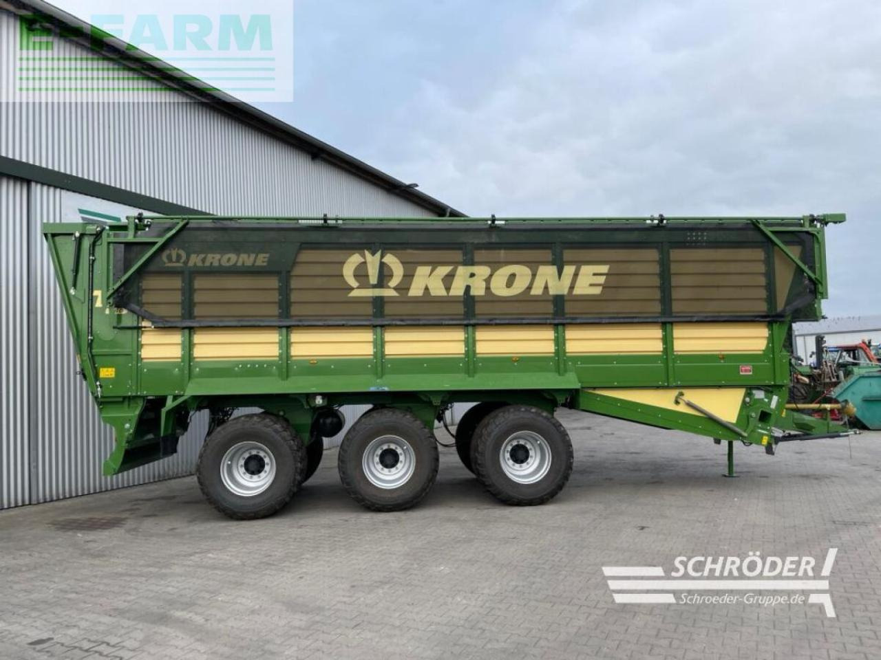 Krone tx 560 | waage + laderaumabdeckung - Lauksaimniecības piekabe-pašizgāzējs: foto 2 Krone tx 560 | waage + laderaumabdeckung - Lauksaimniecības piekabe-pašizgāzējs: foto 2