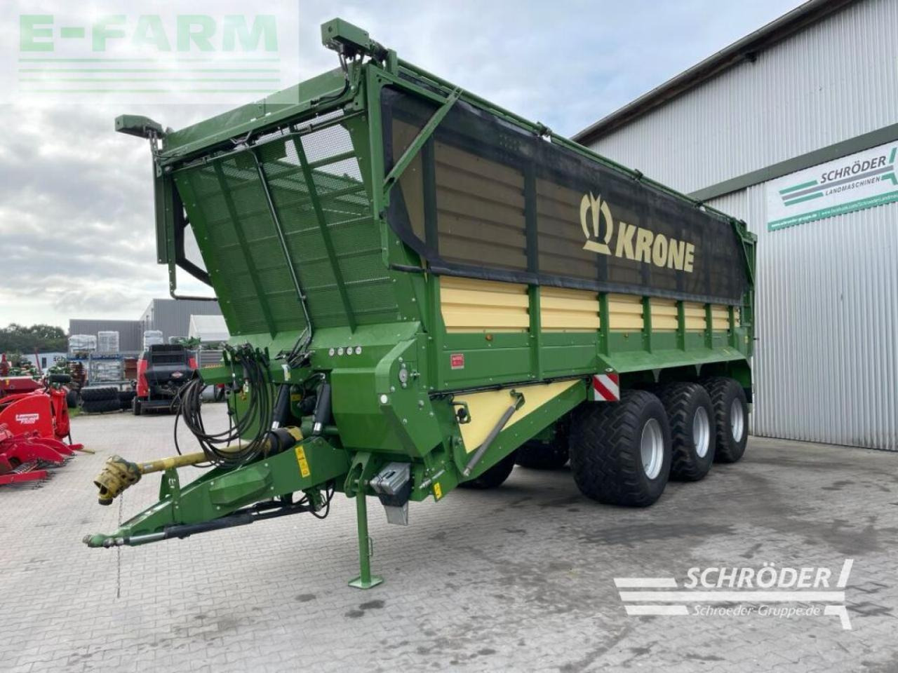 Krone tx 560 | waage + laderaumabdeckung - Lauksaimniecības piekabe-pašizgāzējs: foto 5 Krone tx 560 | waage + laderaumabdeckung - Lauksaimniecības piekabe-pašizgāzējs: foto 5