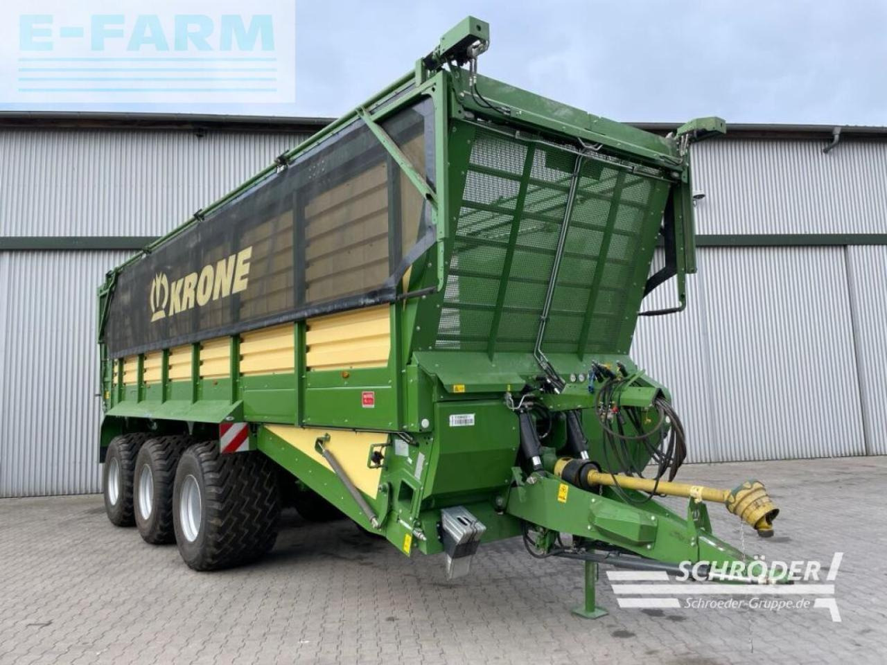 Krone tx 560 | waage + laderaumabdeckung - Lauksaimniecības piekabe-pašizgāzējs: foto 1 Krone tx 560 | waage + laderaumabdeckung - Lauksaimniecības piekabe-pašizgāzējs: foto 1