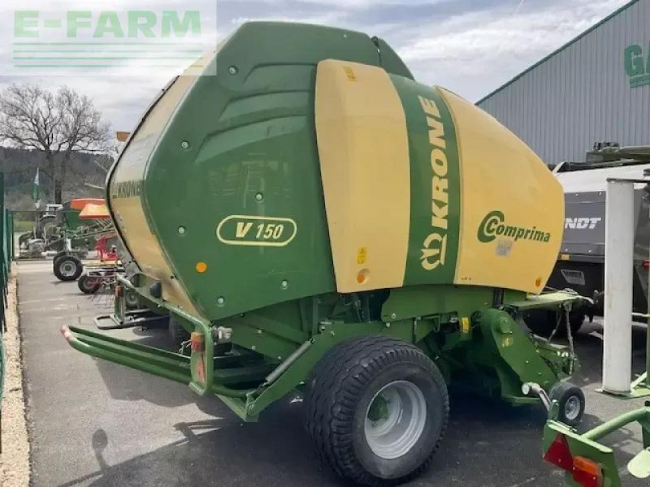 Krone v 150 - Kīpu prese: foto 4 Krone v 150 - Kīpu prese: foto 4