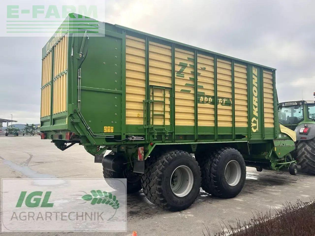 Krone zx 400 gl - Savācējpiekabe: foto 5 Krone zx 400 gl - Savācējpiekabe: foto 5