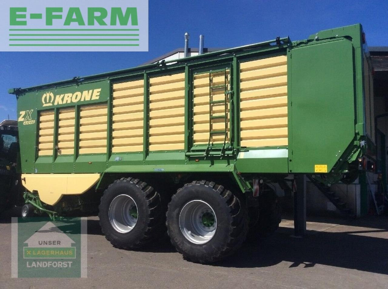 Krone zx 430 gd - Savācējpiekabe: foto 3 Krone zx 430 gd - Savācējpiekabe: foto 3