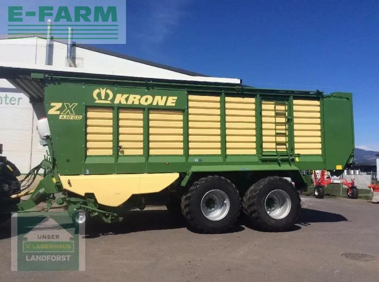 Krone zx 430 gd - Savācējpiekabe: foto 2 Krone zx 430 gd - Savācējpiekabe: foto 2