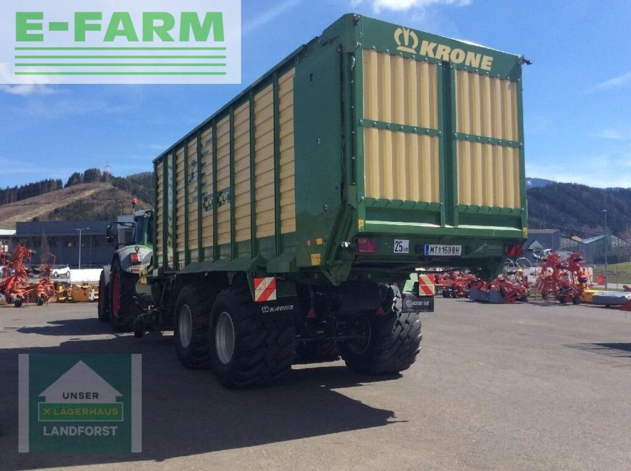 Krone zx 450 gd - Savācējpiekabe: foto 5 Krone zx 450 gd - Savācējpiekabe: foto 5