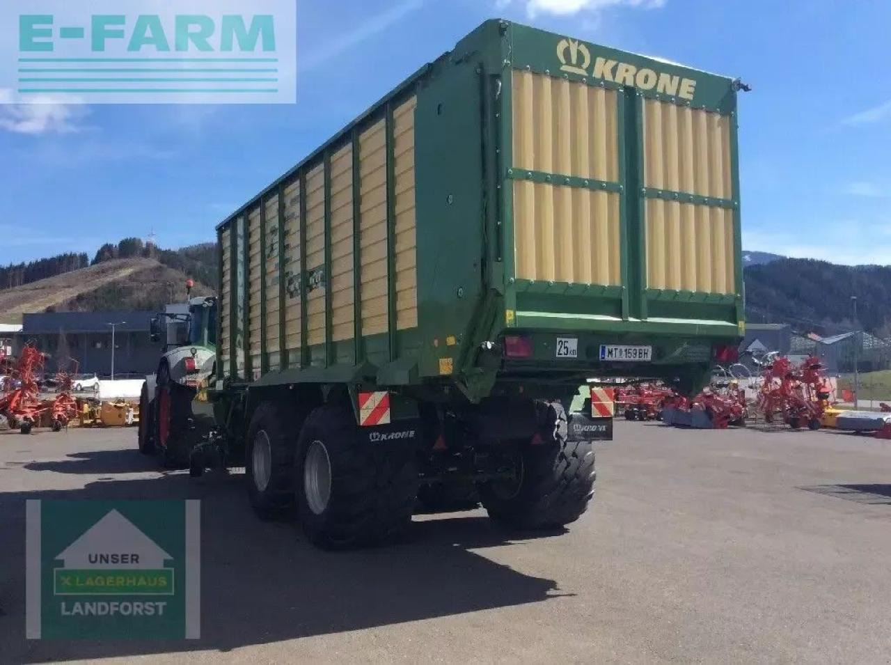 Krone zx 450 gd - Savācējpiekabe: foto 5 Krone zx 450 gd - Savācējpiekabe: foto 5