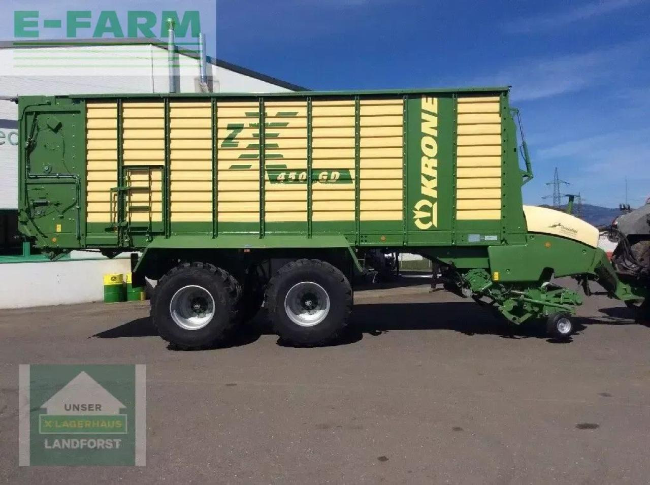 Krone zx 450 gd - Savācējpiekabe: foto 2 Krone zx 450 gd - Savācējpiekabe: foto 2