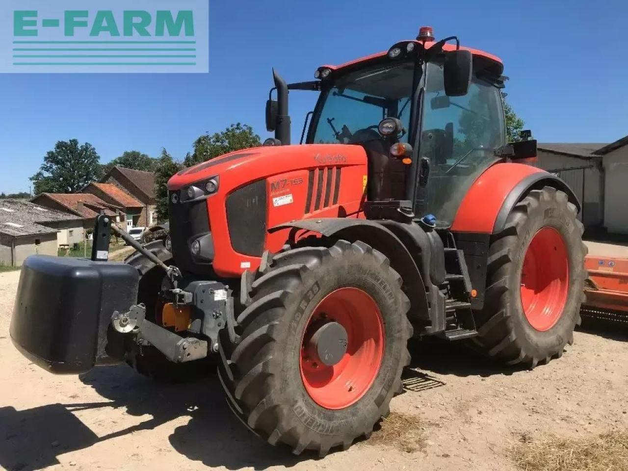 Kubota m7 153 premium - Traktors: foto 2 Kubota m7 153 premium - Traktors: foto 2