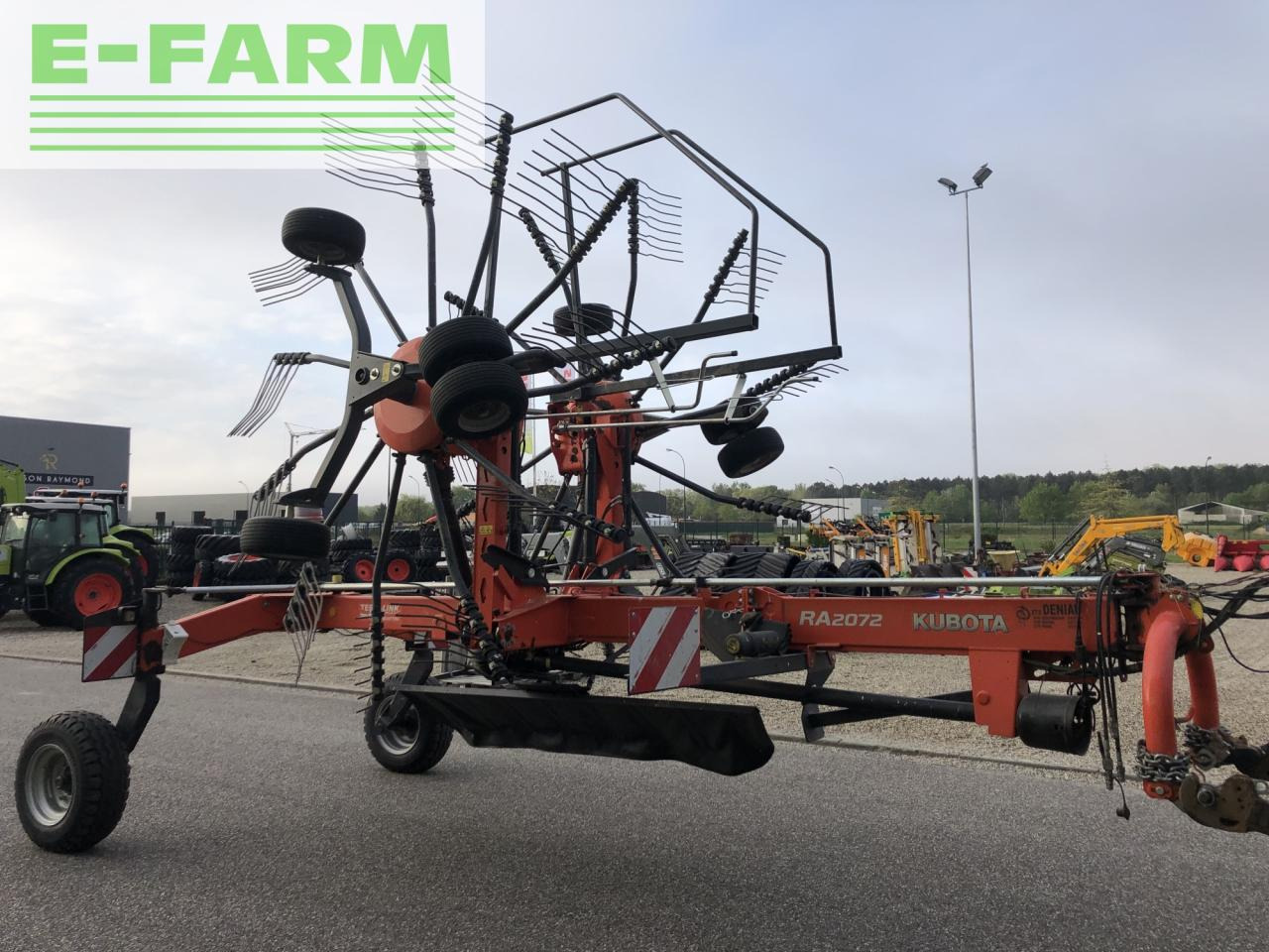 Vālotājs/ Ārdītājs Kubota ra 2072: foto 7