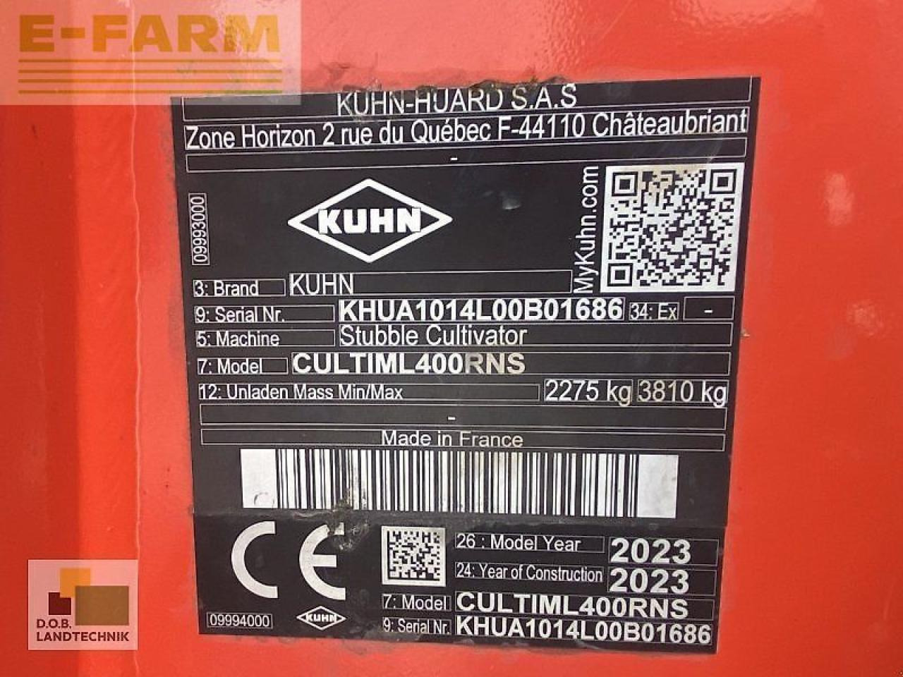 Kuhn cultimer l 400 r ns - Kultivators: foto 2 Kuhn cultimer l 400 r ns - Kultivators: foto 2
