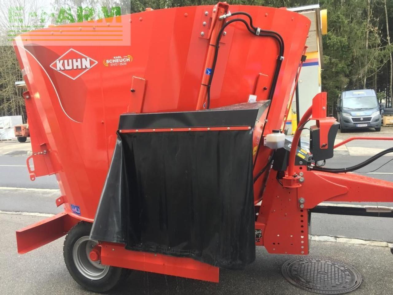 Fermu aprīkojums Kuhn euromix 870: foto 7