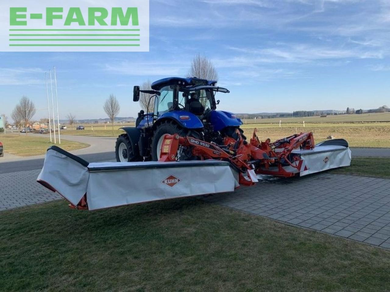 Kuhn gmd 9530 - ff schmetterling mähwerk heckanbau lagernd - Pļāvējs: foto 2 Kuhn gmd 9530 - ff schmetterling mähwerk heckanbau lagernd - Pļāvējs: foto 2
