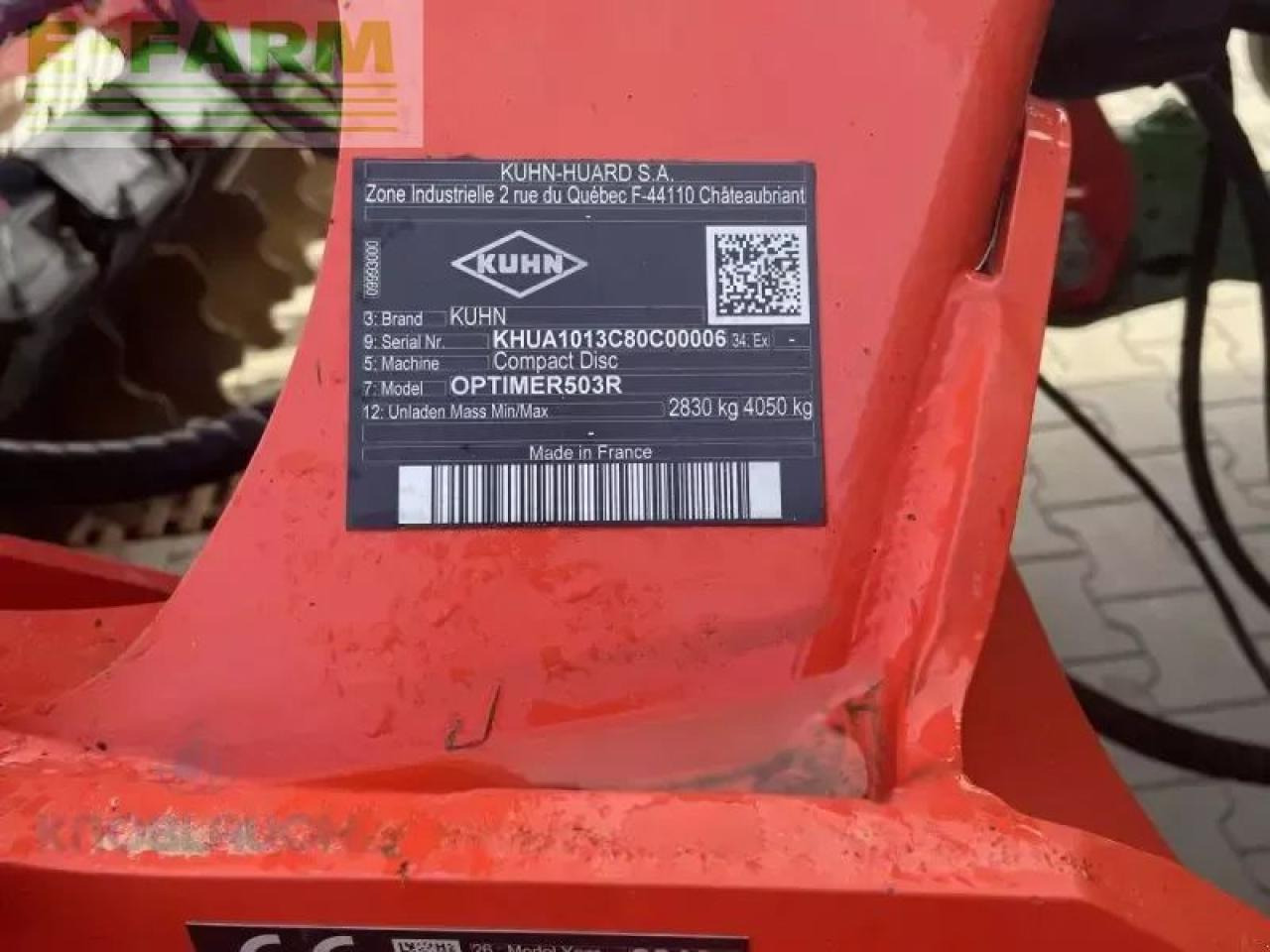 Kuhn optimer + 503r - Disku ecēša: foto 5 Kuhn optimer + 503r - Disku ecēša: foto 5