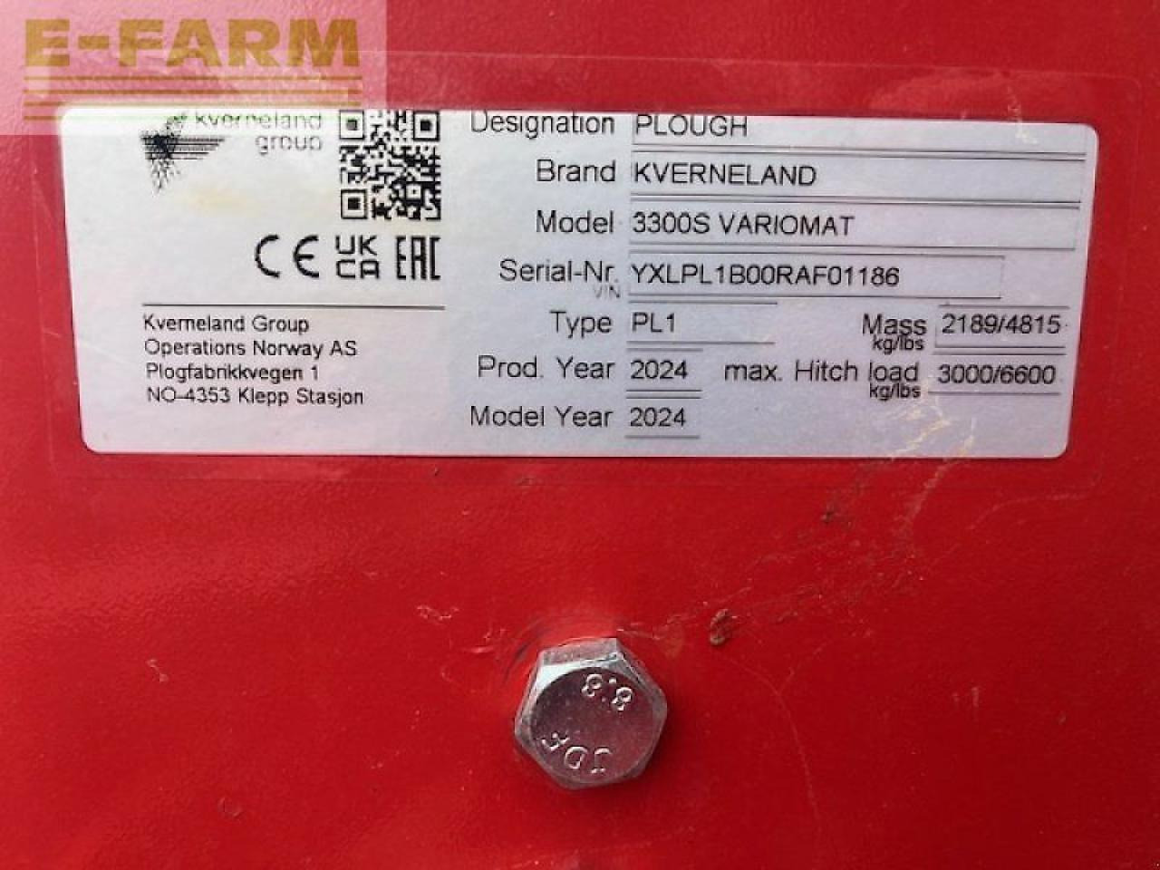 Kverneland 3300 s variomat - Arkls: foto 3 Kverneland 3300 s variomat - Arkls: foto 3