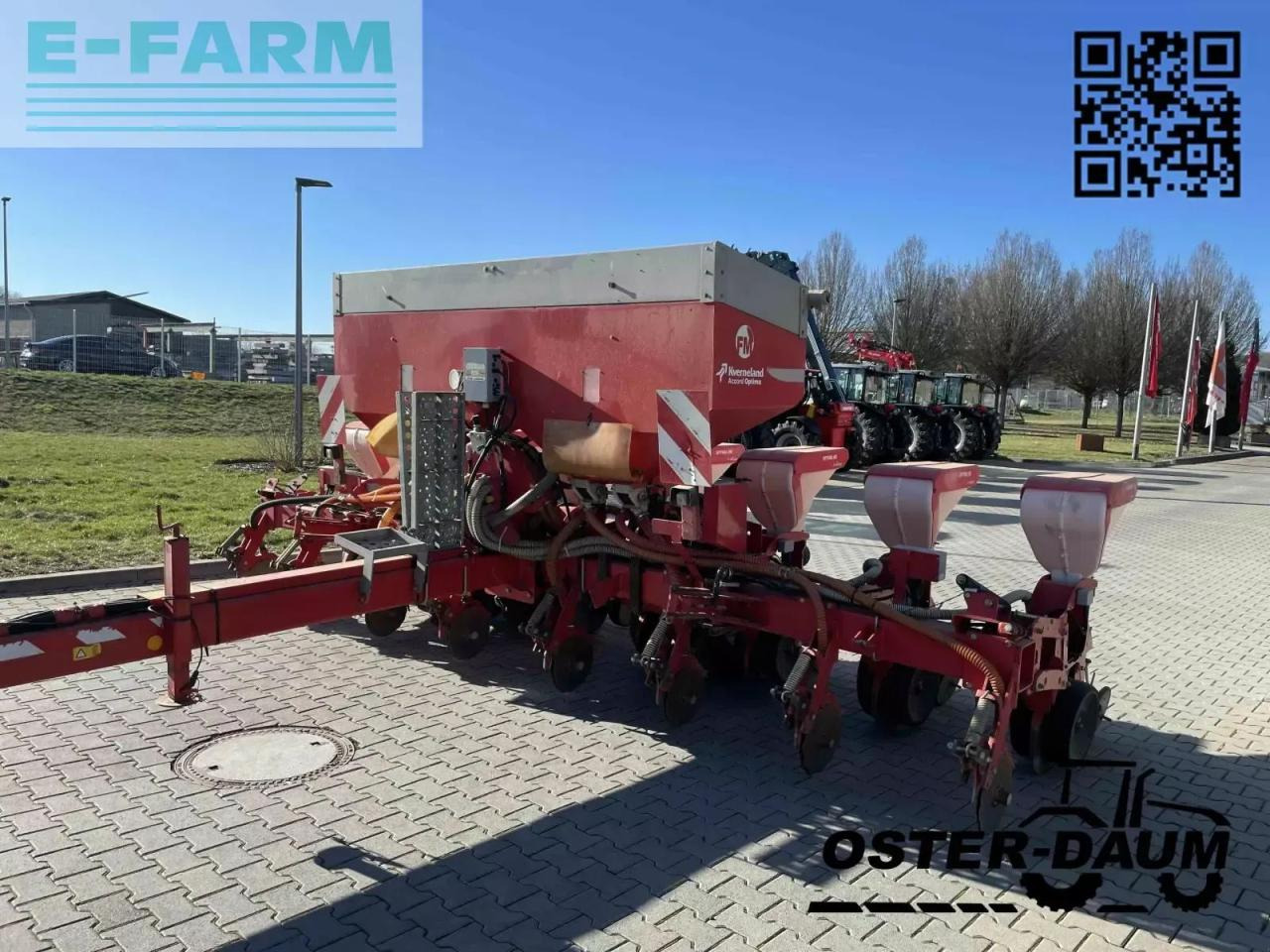 Kverneland optima hd e-drive - Precīzās izsējas sējmašīna: foto 1 Kverneland optima hd e-drive - Precīzās izsējas sējmašīna: foto 1