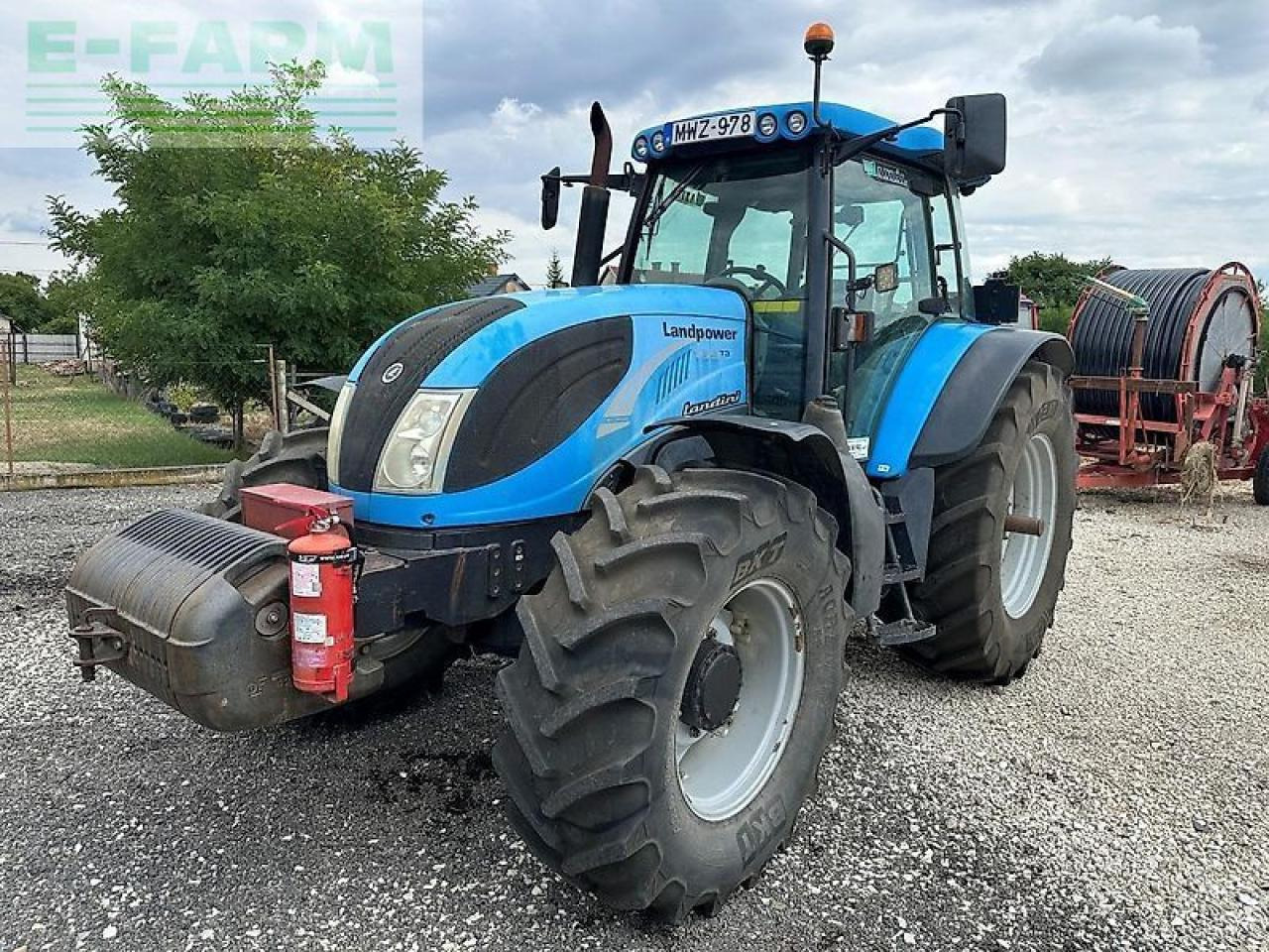 Landini landpower 165 - Traktors: foto 1 Landini landpower 165 - Traktors: foto 1