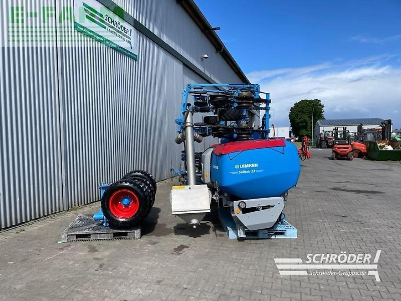 Lemken azurit 9/8.75 k d + solitair 23/1900 - Sējmašīna: foto 3 Lemken azurit 9/8.75 k d + solitair 23/1900 - Sējmašīna: foto 3