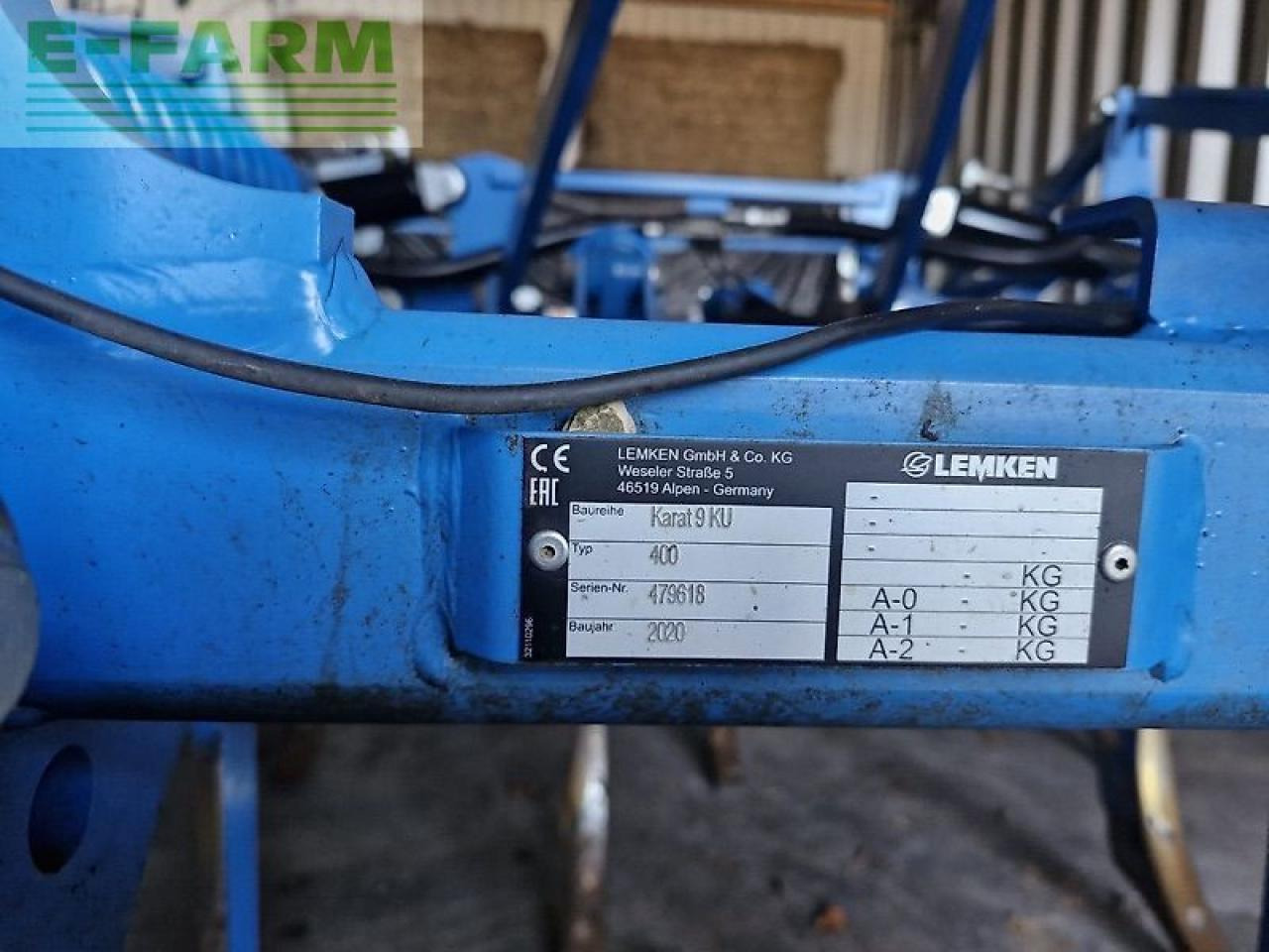 Lemken karat 9/400 - Kultivators: foto 4 Lemken karat 9/400 - Kultivators: foto 4