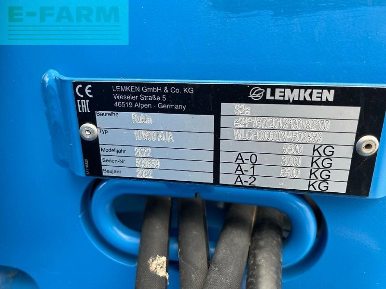 Lemken rubin 10/600 kua - Disku ecēša: foto 4 Lemken rubin 10/600 kua - Disku ecēša: foto 4