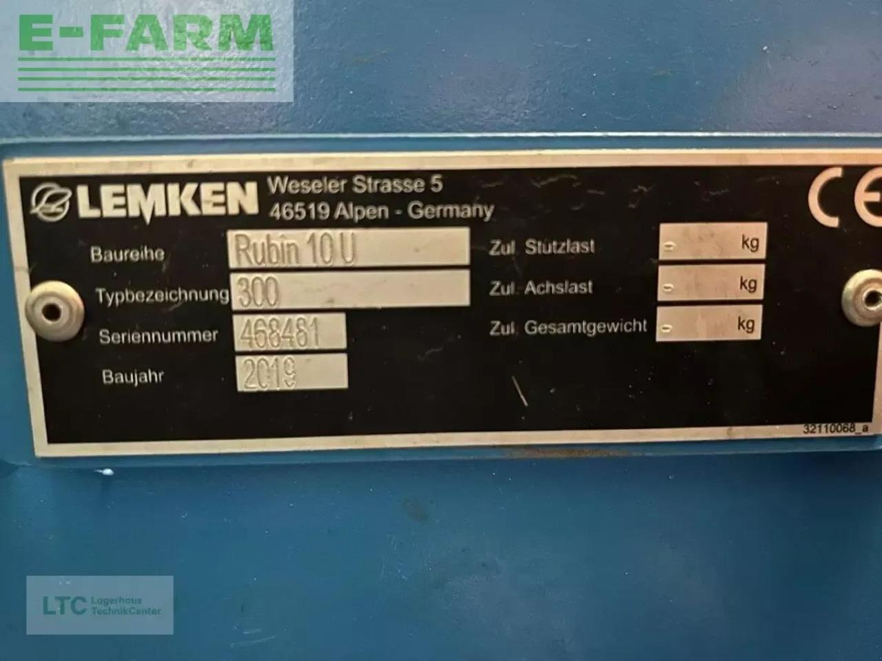 Augsnes apstrādes tehnika Lemken rubin u 10: foto 6