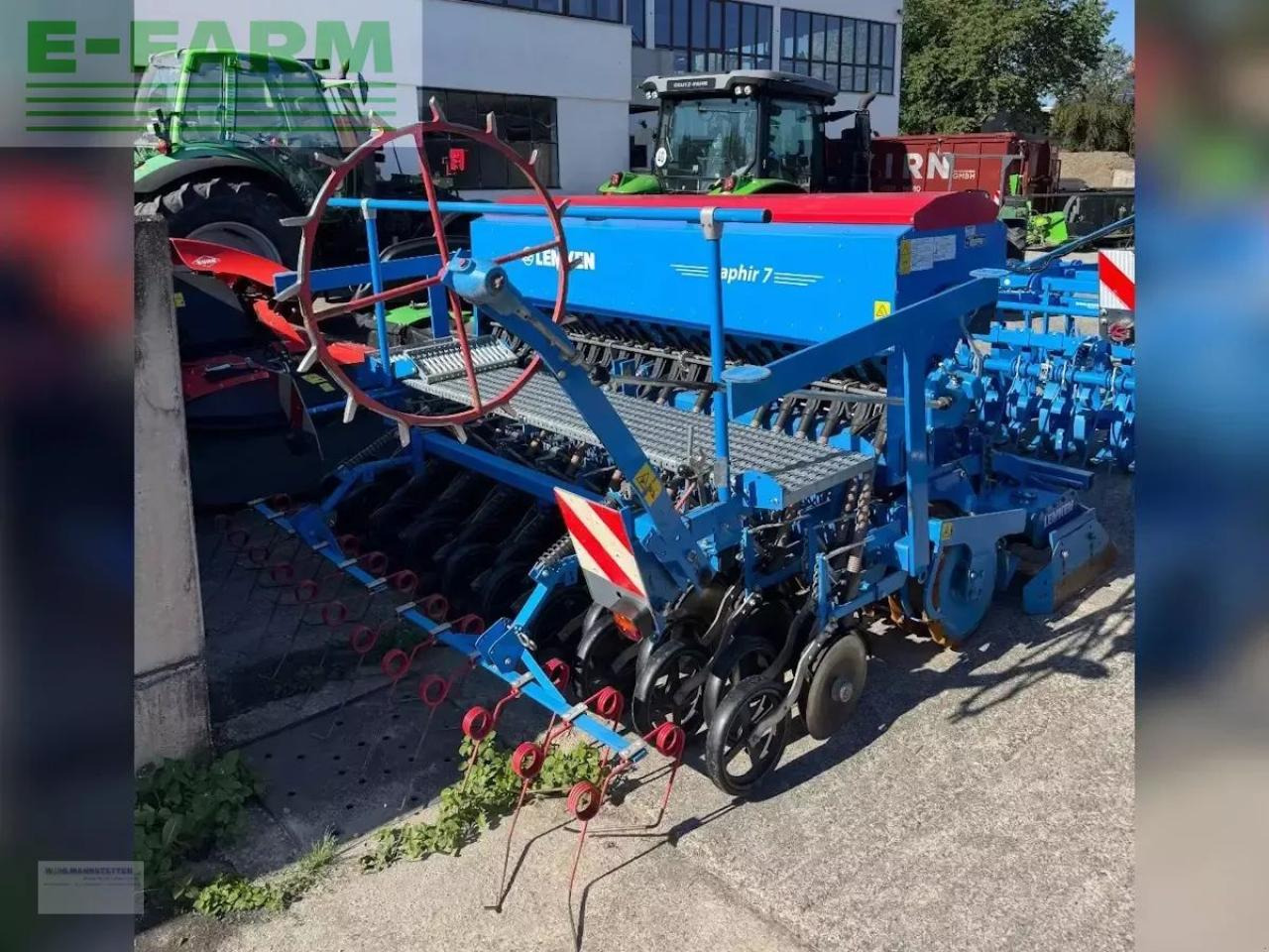 Lemken zirkon 7/300 + saphir 7/300 - Kombinētā sējmašīna: foto 2 Lemken zirkon 7/300 + saphir 7/300 - Kombinētā sējmašīna: foto 2