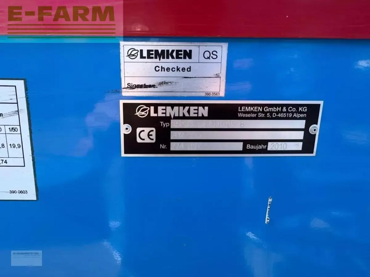Lemken zirkon 7/300 + saphir 7/300 - Kombinētā sējmašīna: foto 3 Lemken zirkon 7/300 + saphir 7/300 - Kombinētā sējmašīna: foto 3