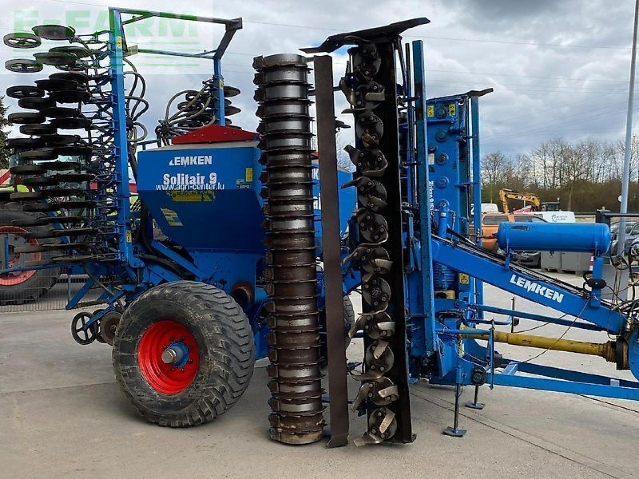 Lemken zirkon 9/600 ka + solitair 9/600 ka-ds - Sējmašīna: foto 4 Lemken zirkon 9/600 ka + solitair 9/600 ka-ds - Sējmašīna: foto 4