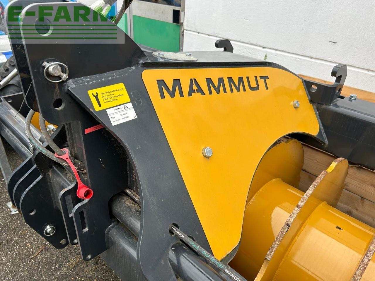 Mammut Siloverdichterwalze SK 250-H - Lopbarības sagatavošanas tehnika: foto 5 Mammut Siloverdichterwalze SK 250-H - Lopbarības sagatavošanas tehnika: foto 5