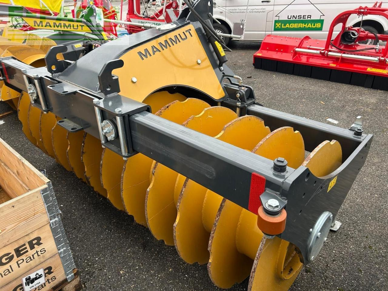 Mammut Siloverdichterwalze SK 250-H - Lopbarības sagatavošanas tehnika: foto 3 Mammut Siloverdichterwalze SK 250-H - Lopbarības sagatavošanas tehnika: foto 3