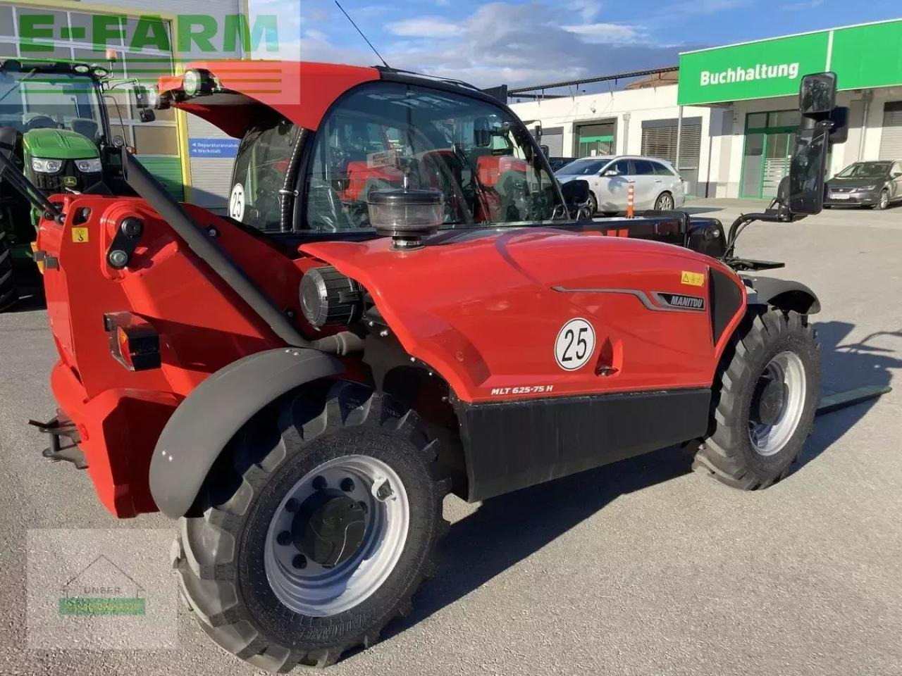 Manitou mlt 625-75 - Teleskopiskais iekrāvējs: foto 4 Manitou mlt 625-75 - Teleskopiskais iekrāvējs: foto 4