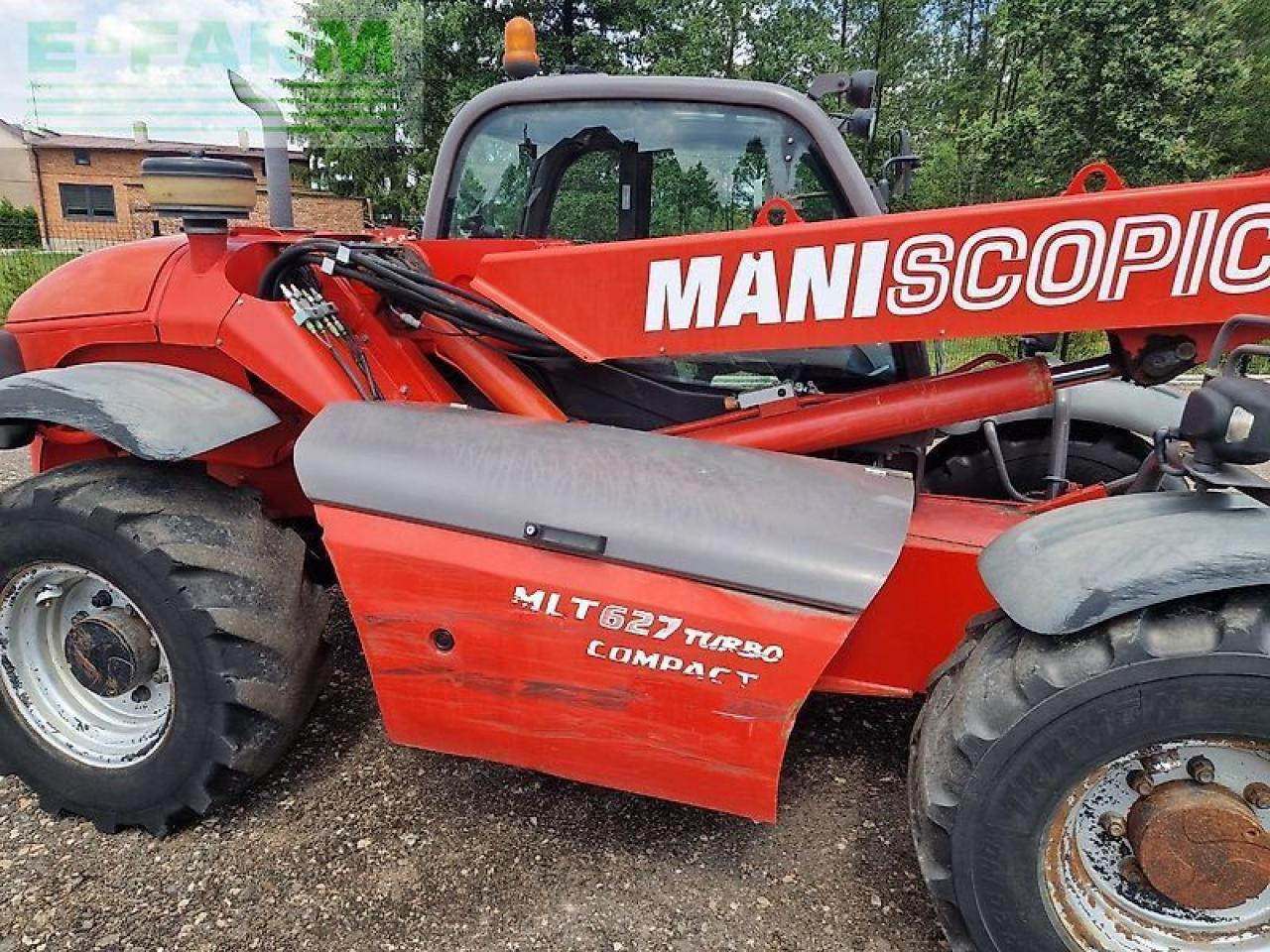 Manitou mlt 627 turbo compact - Riteņu iekrāvējs: foto 3 Manitou mlt 627 turbo compact - Riteņu iekrāvējs: foto 3