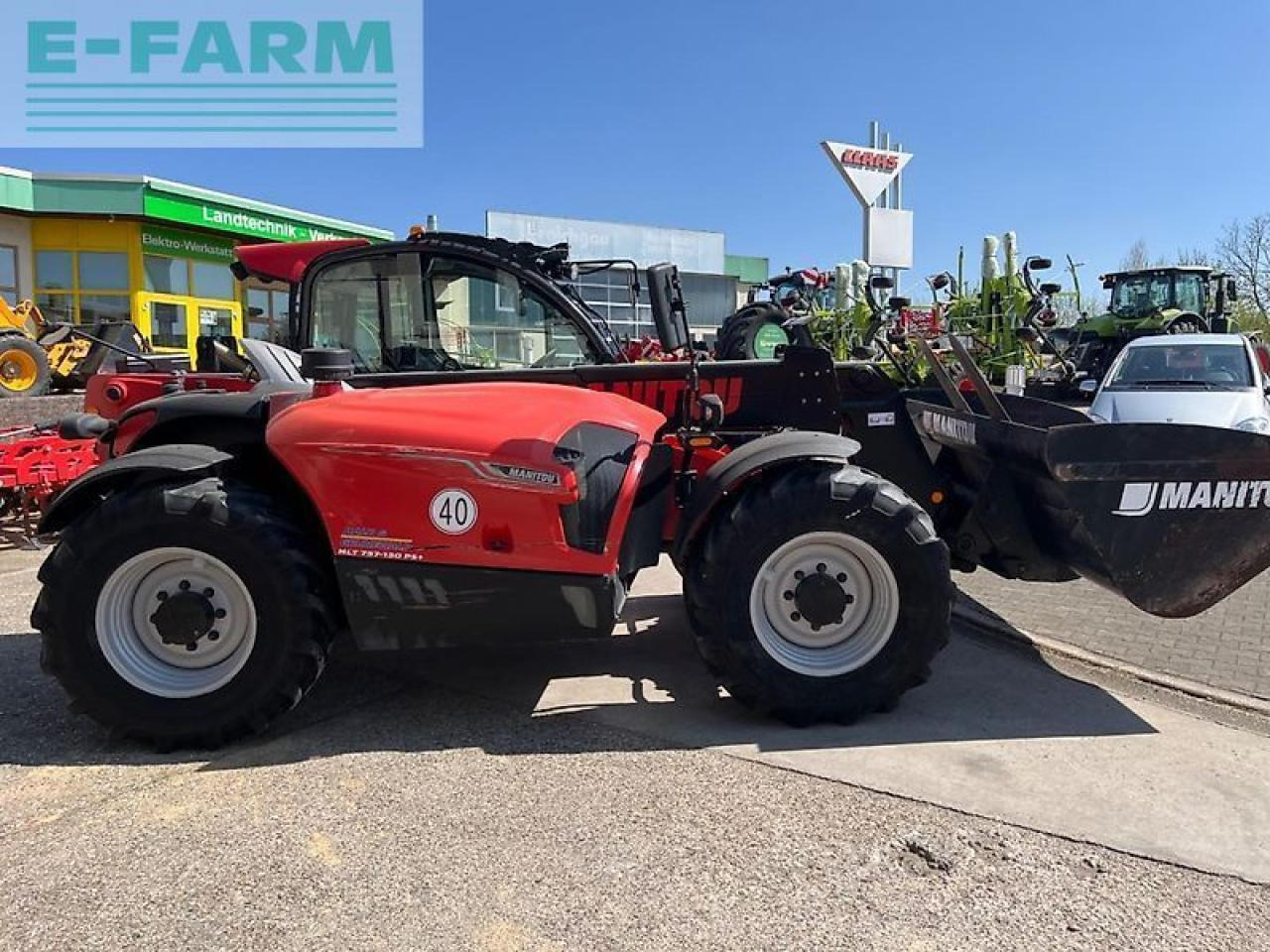 Manitou mlt 737-130 ps+ - Teleskopiskais iekrāvējs: foto 2 Manitou mlt 737-130 ps+ - Teleskopiskais iekrāvējs: foto 2