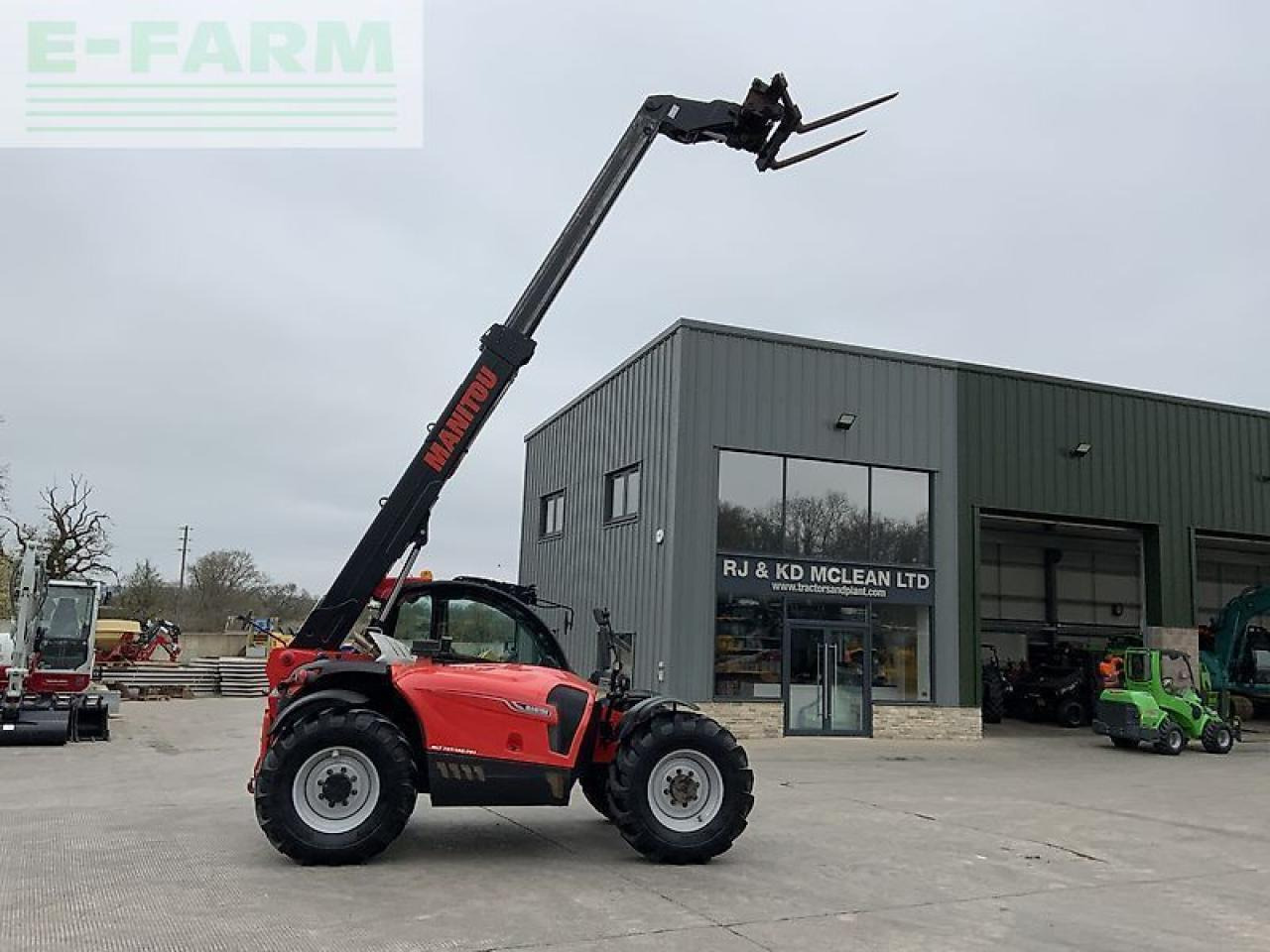 Manitou mlt 737-130. ps+ telehandler (st22265) - Teleskopiskais iekrāvējs: foto 1 Manitou mlt 737-130. ps+ telehandler (st22265) - Teleskopiskais iekrāvējs: foto 1
