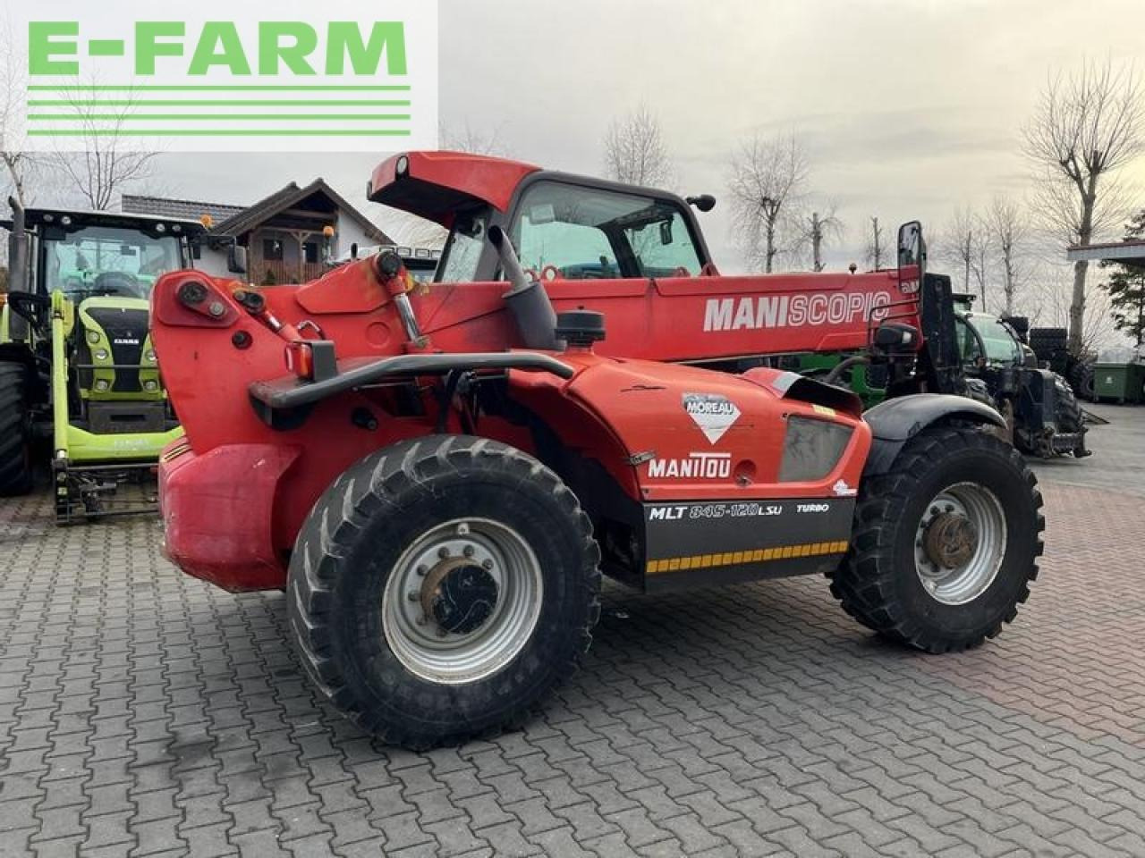 Manitou mlt 845-120 lsu turbo - Teleskopiskais iekrāvējs: foto 5 Manitou mlt 845-120 lsu turbo - Teleskopiskais iekrāvējs: foto 5