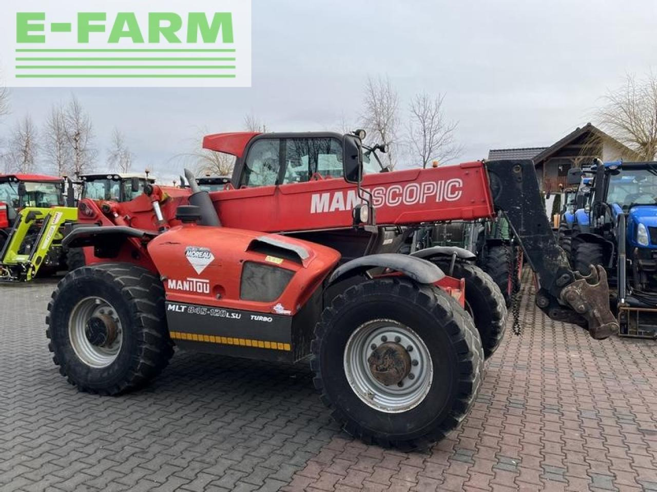 Manitou mlt 845-120 lsu turbo - Teleskopiskais iekrāvējs: foto 4 Manitou mlt 845-120 lsu turbo - Teleskopiskais iekrāvējs: foto 4