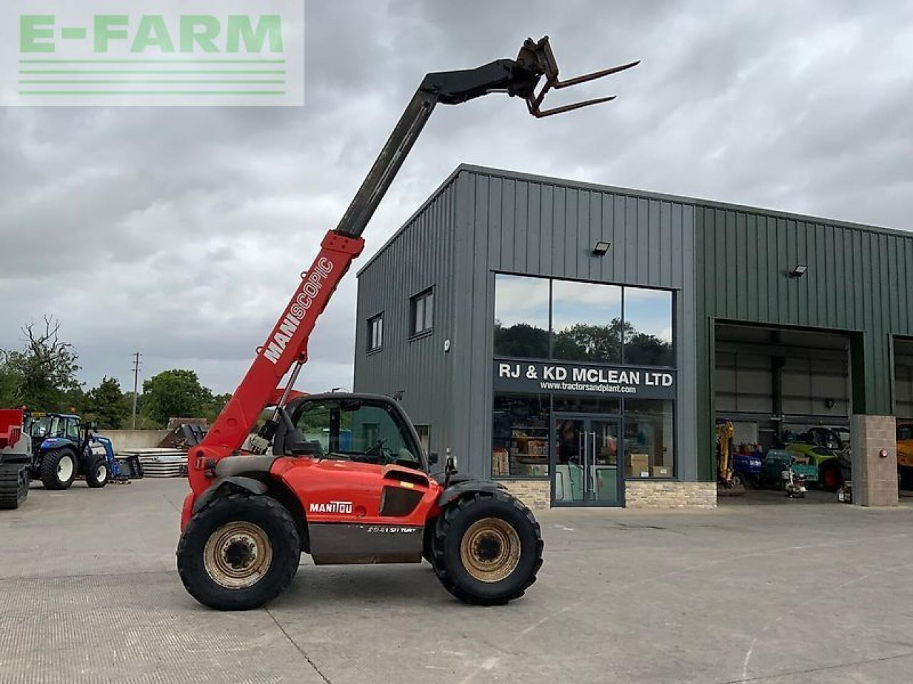Manitou mlt634 lsu turbo telehandler (st23428) - Teleskopiskais iekrāvējs: foto 1 Manitou mlt634 lsu turbo telehandler (st23428) - Teleskopiskais iekrāvējs: foto 1