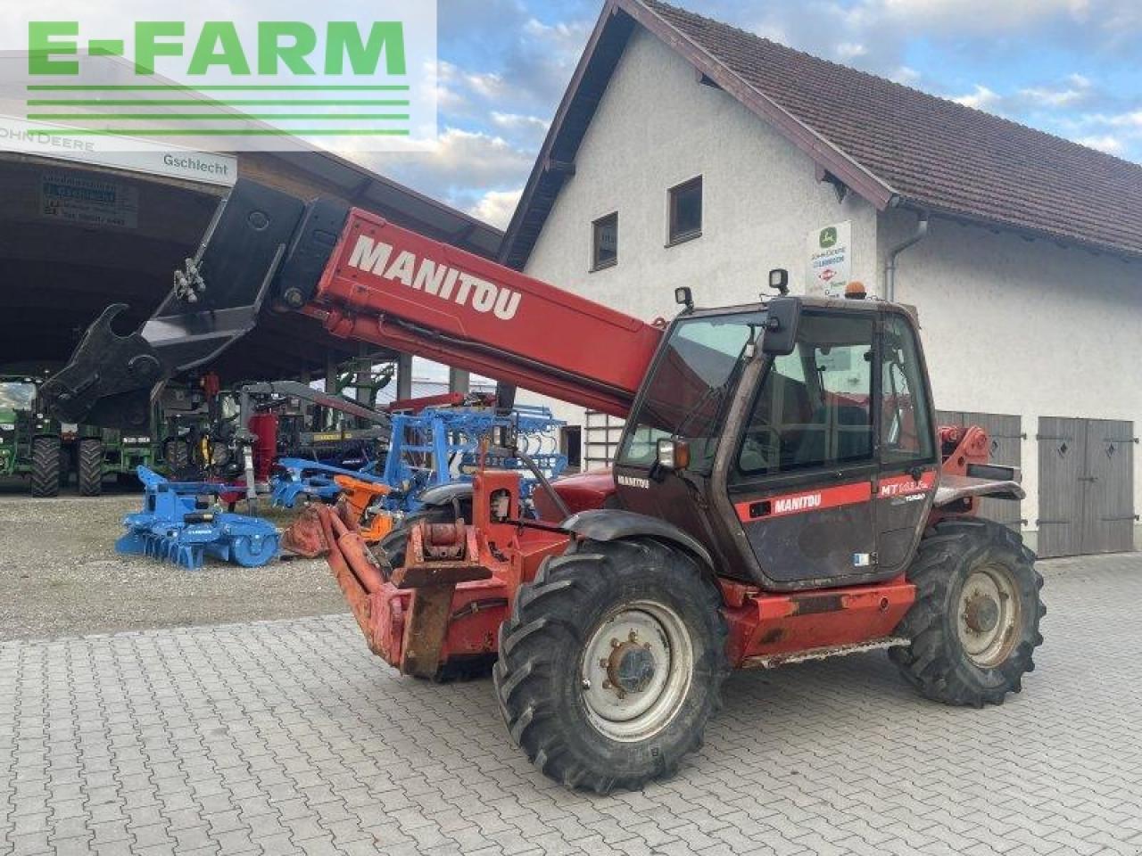 Manitou mt 1435 hslt - Teleskopiskais iekrāvējs: foto 1 Manitou mt 1435 hslt - Teleskopiskais iekrāvējs: foto 1