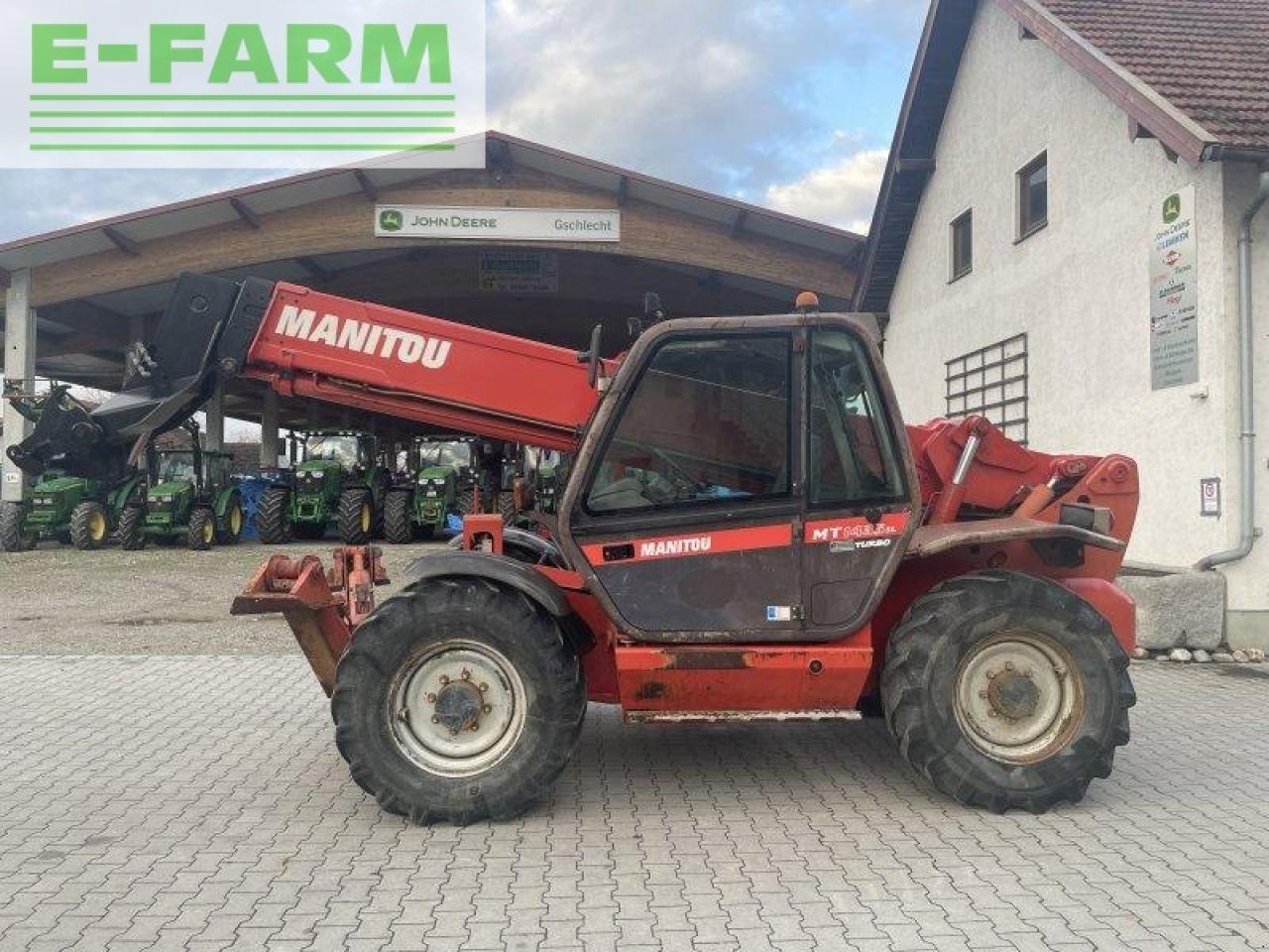 Manitou mt 1435 hslt - Teleskopiskais iekrāvējs: foto 2 Manitou mt 1435 hslt - Teleskopiskais iekrāvējs: foto 2