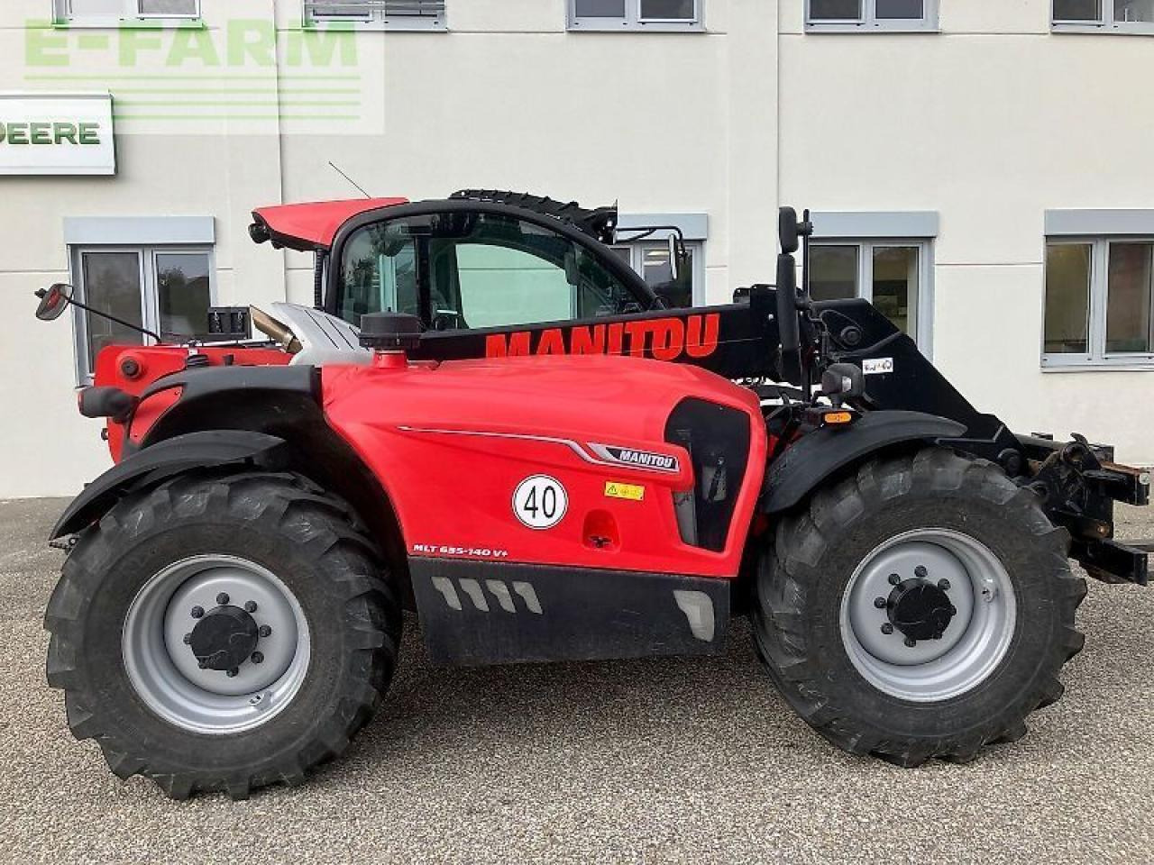 Teleskopiskais iekrāvējs Manitou teleskoplader mlt 635 premium: foto 8