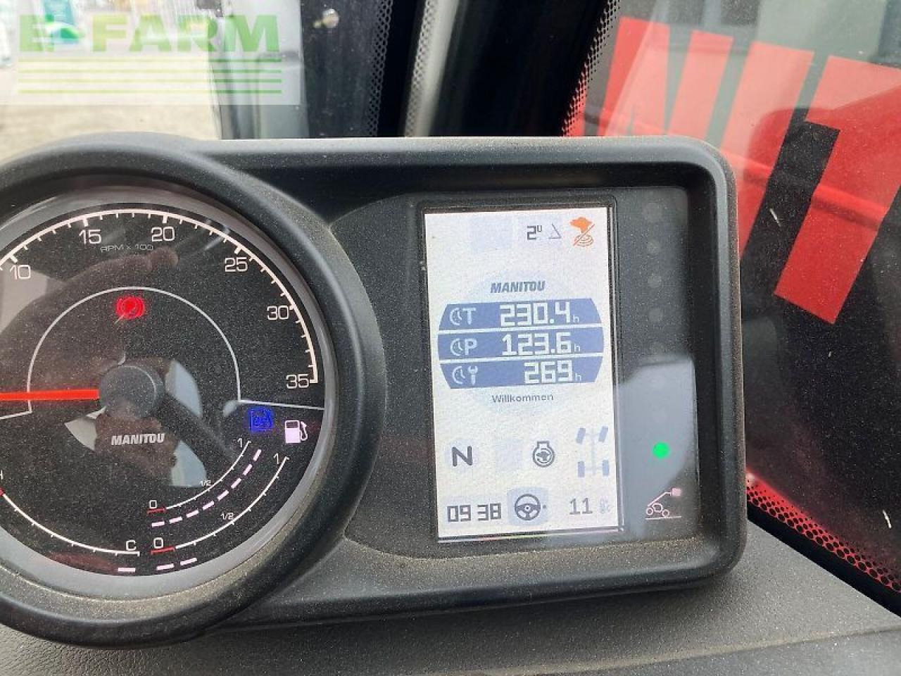 Teleskopiskais iekrāvējs Manitou teleskoplader mlt 635 premium: foto 17