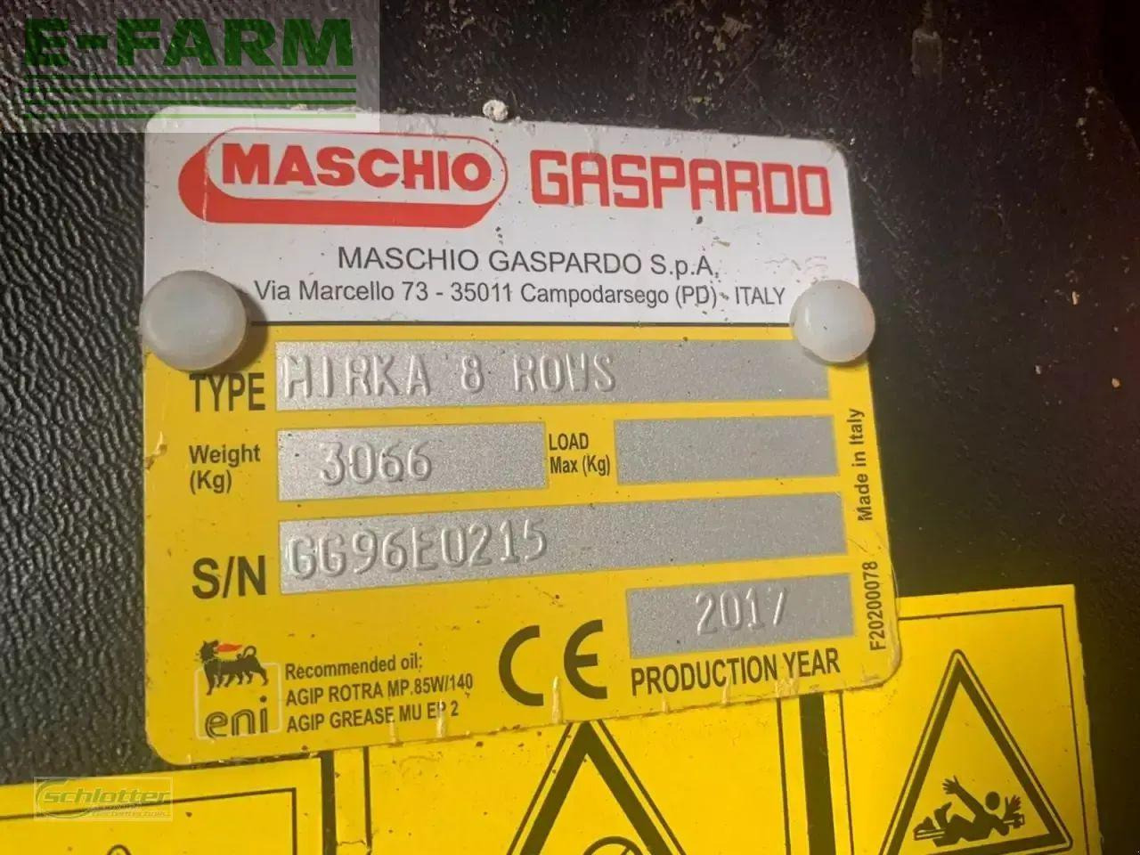 Maschio mirka 8 reihen - Precīzās izsējas sējmašīna: foto 2 Maschio mirka 8 reihen - Precīzās izsējas sējmašīna: foto 2