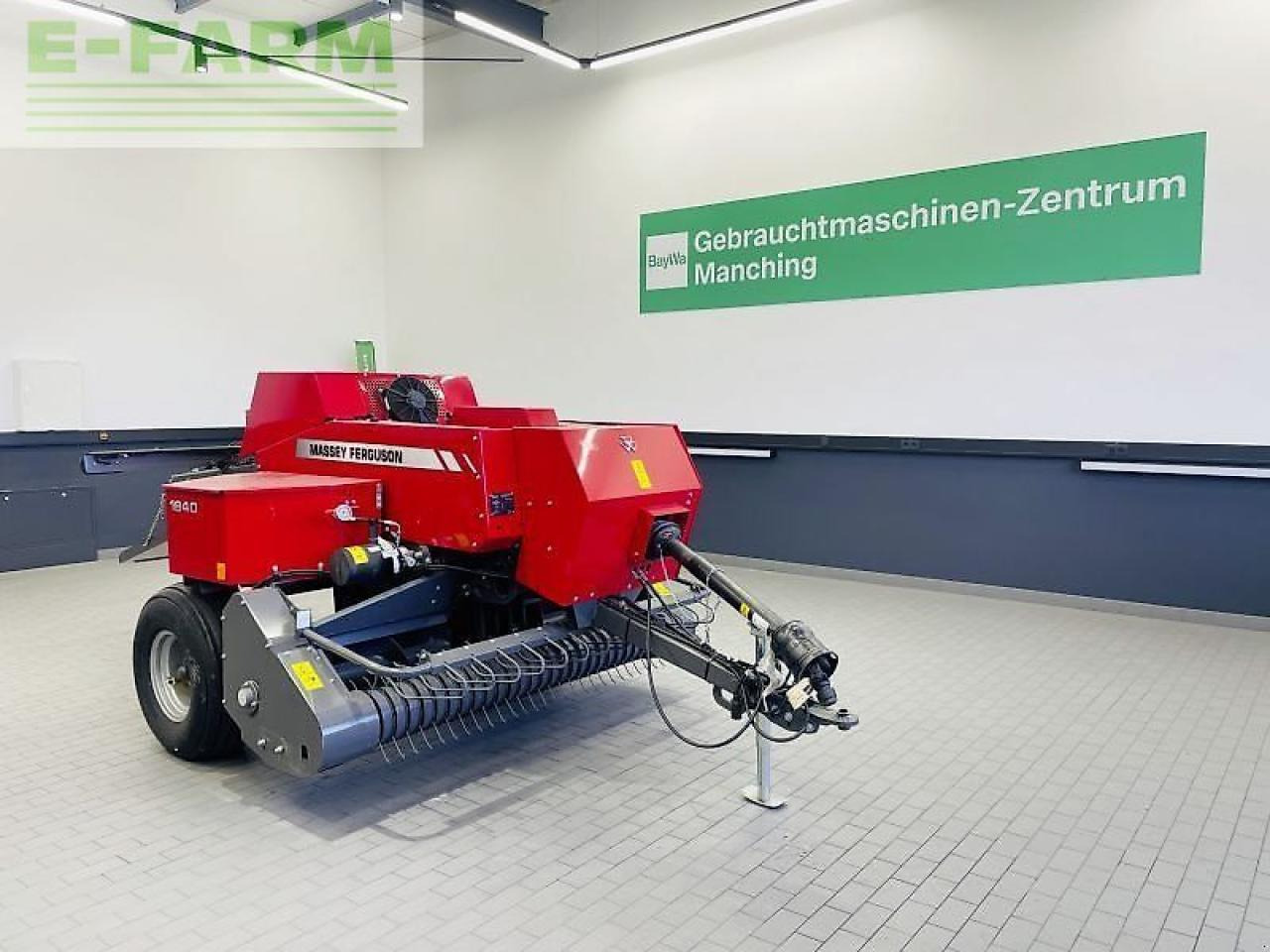 Massey Ferguson 1840 hochdruckpresse - Kīpu prese: foto 1 Massey Ferguson 1840 hochdruckpresse - Kīpu prese: foto 1