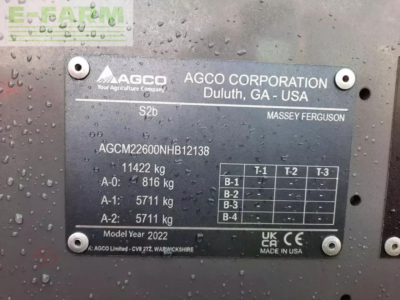 Massey Ferguson 2260 tc - Kīpu prese: foto 5 Massey Ferguson 2260 tc - Kīpu prese: foto 5