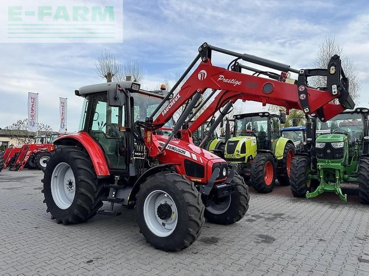 Massey Ferguson 5455 + faucheux prestige 120 - Traktors: foto 4 Massey Ferguson 5455 + faucheux prestige 120 - Traktors: foto 4