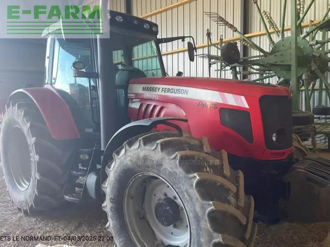 Massey Ferguson 6475 dyna 6 - Traktors: foto 1 Massey Ferguson 6475 dyna 6 - Traktors: foto 1