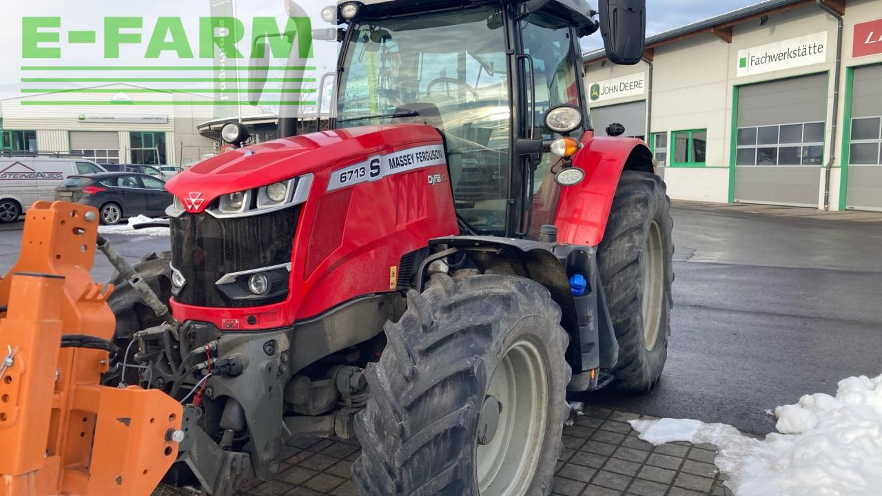 Massey Ferguson 6713S - Traktors: foto 1 Massey Ferguson 6713S - Traktors: foto 1